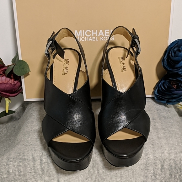 Michael Kors Mariana Sling Platform Sandals - Picture 2 of 6